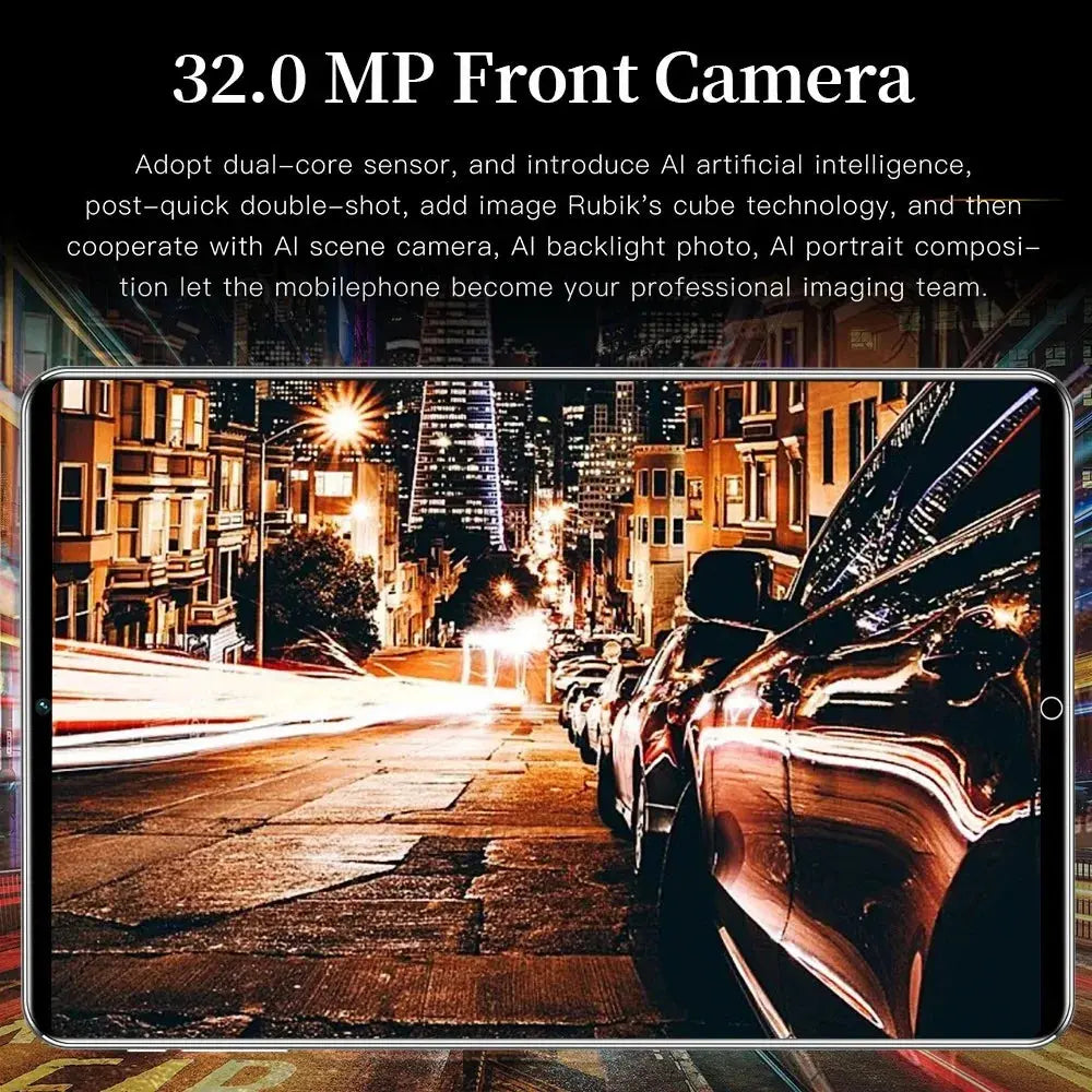 Android Tablet 2025 11.6" 16GB RAM 1TB ROM 16MP 32MP 12000mAh - Nisiowelt