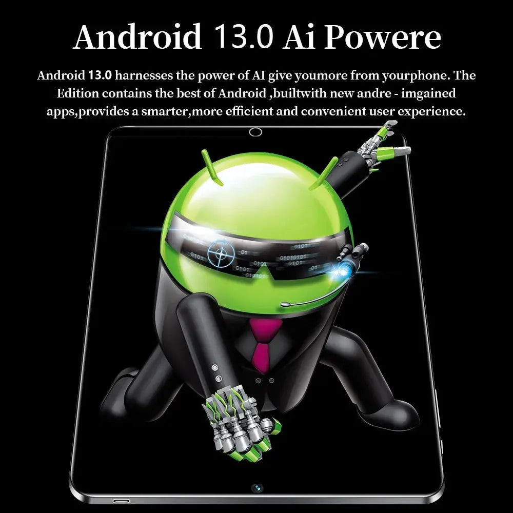 Android Tablet 2025 11.6" 16GB RAM 1TB ROM 16MP 32MP 12000mAh - Nisiowelt