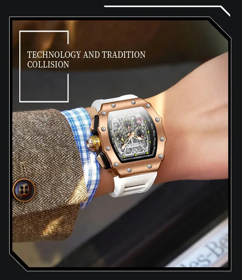 ONOLA Luxury Men’s Quartz Sports Watch - Nisiowelt