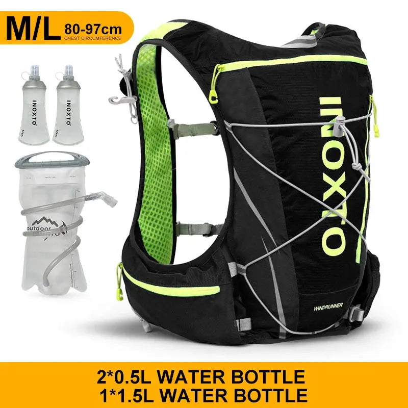 Hydration Backpack 8L for Running & Cycling – Includes 1.5L Water Bag Nisiowelt