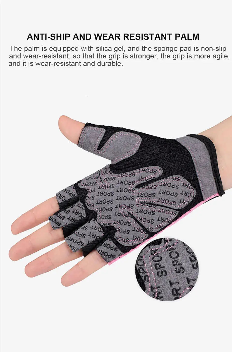 CoolFit Breathable Fitness Gloves – Grip & Comfort for Workouts Nisiowelt