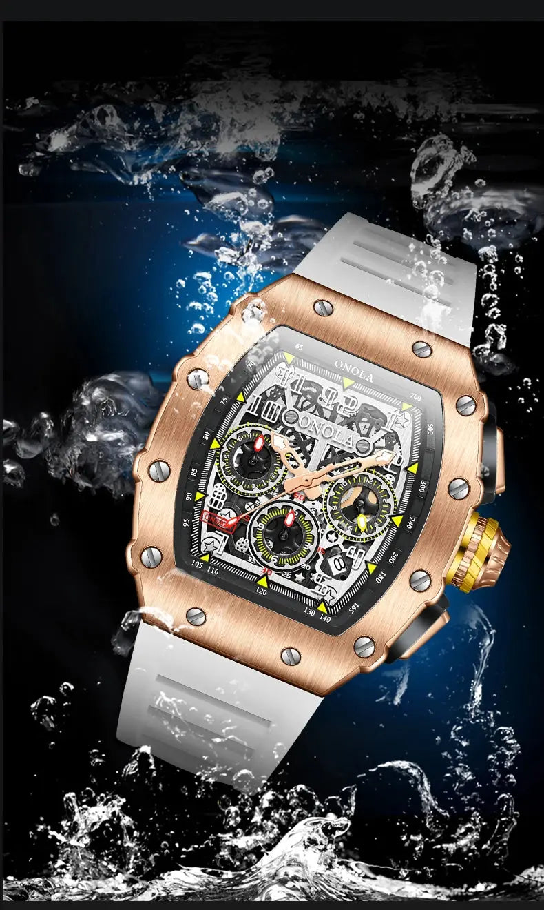 ONOLA Luxury Men’s Quartz Sports Watch - Nisiowelt