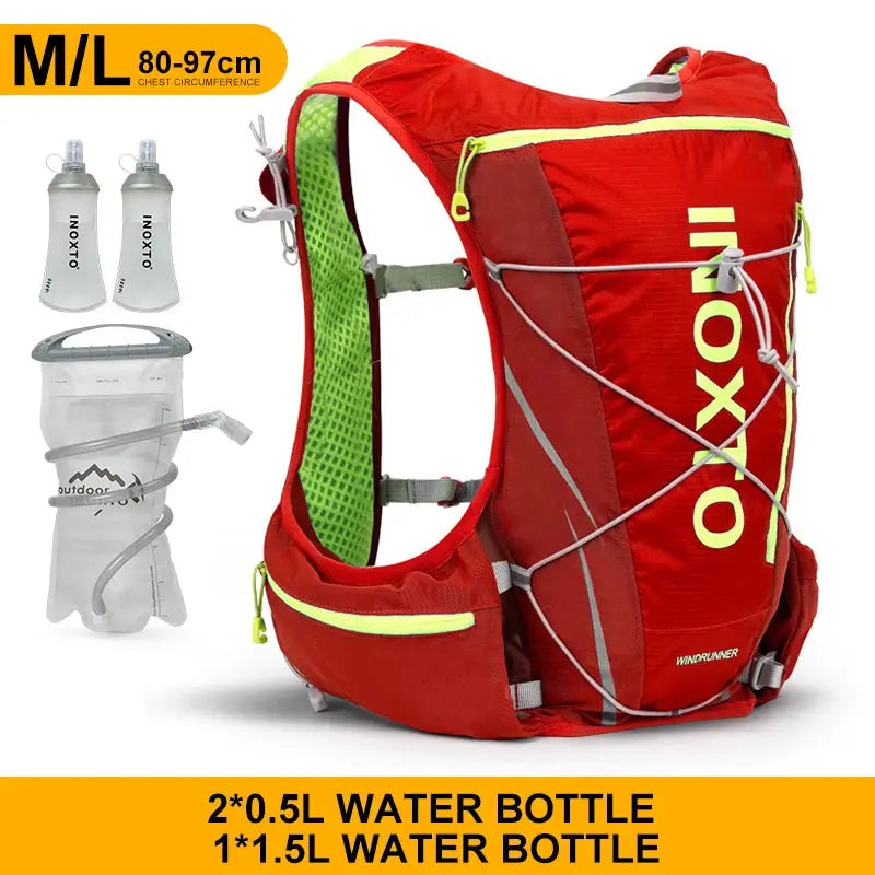 Hydration Backpack 8L for Running & Cycling – Includes 1.5L Water Bag Nisiowelt
