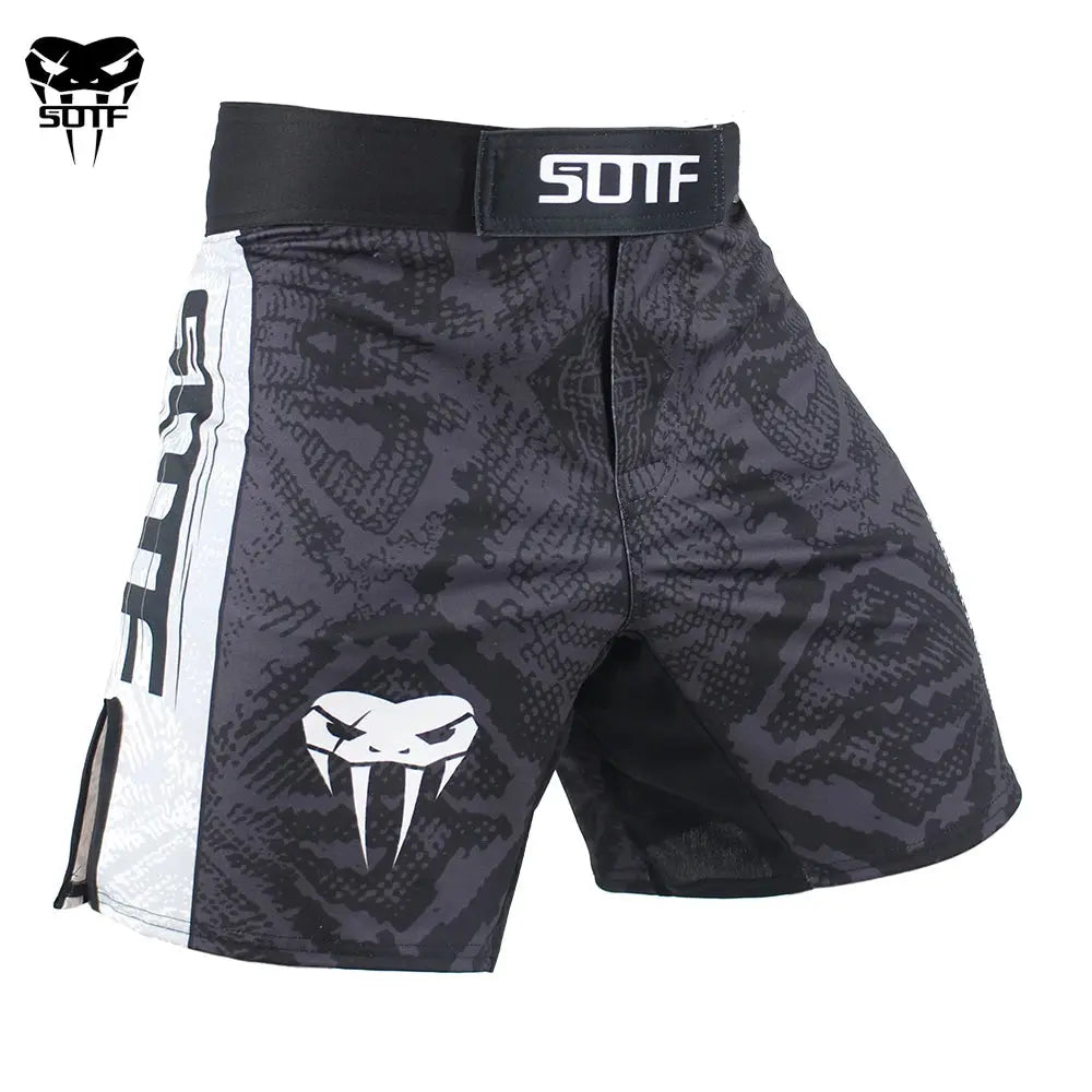 SOTF MMA & Muay Thai Fight Shorts – Breathable and Durable Nisiowelt
