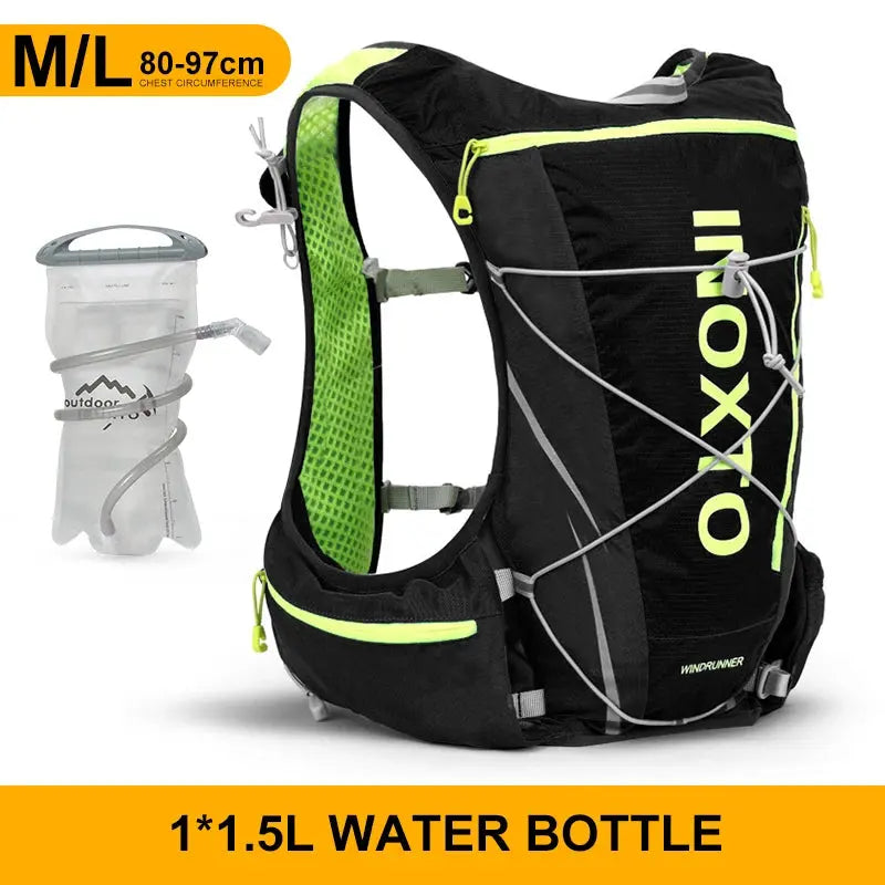 Hydration Backpack 8L for Running & Cycling – Includes 1.5L Water Bag Nisiowelt