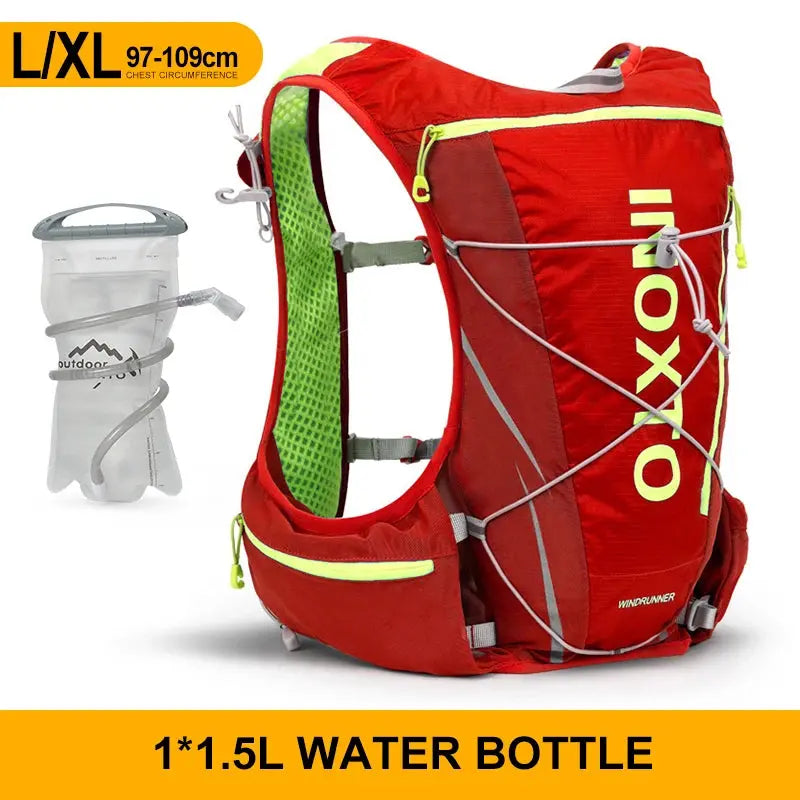 Hydration Backpack 8L for Running & Cycling – Includes 1.5L Water Bag Nisiowelt