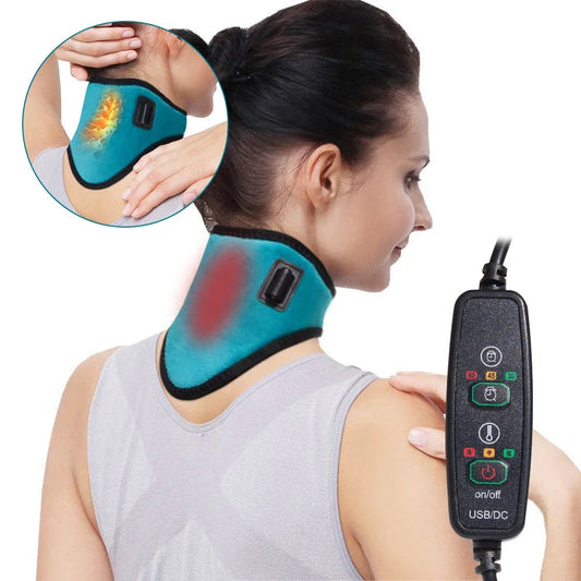 Adjustable Electric Neck Strap - Portable Pain Relief Nisiowelt