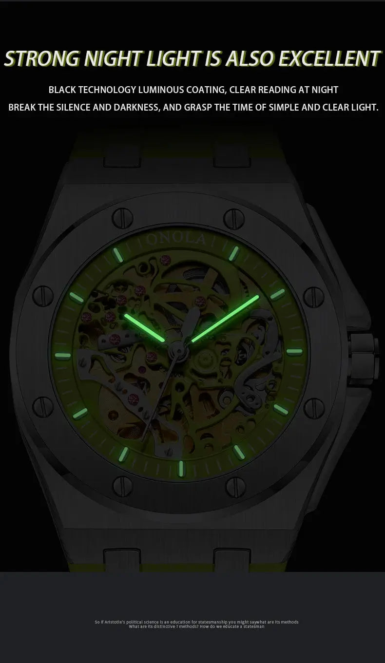 ONOLA Luxury Sports Automatic Watch - Nisiowelt