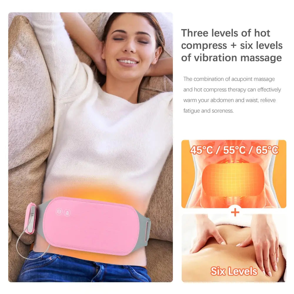 Electric Menstrual Cramp Massager Heating Belt - Nisiowelt