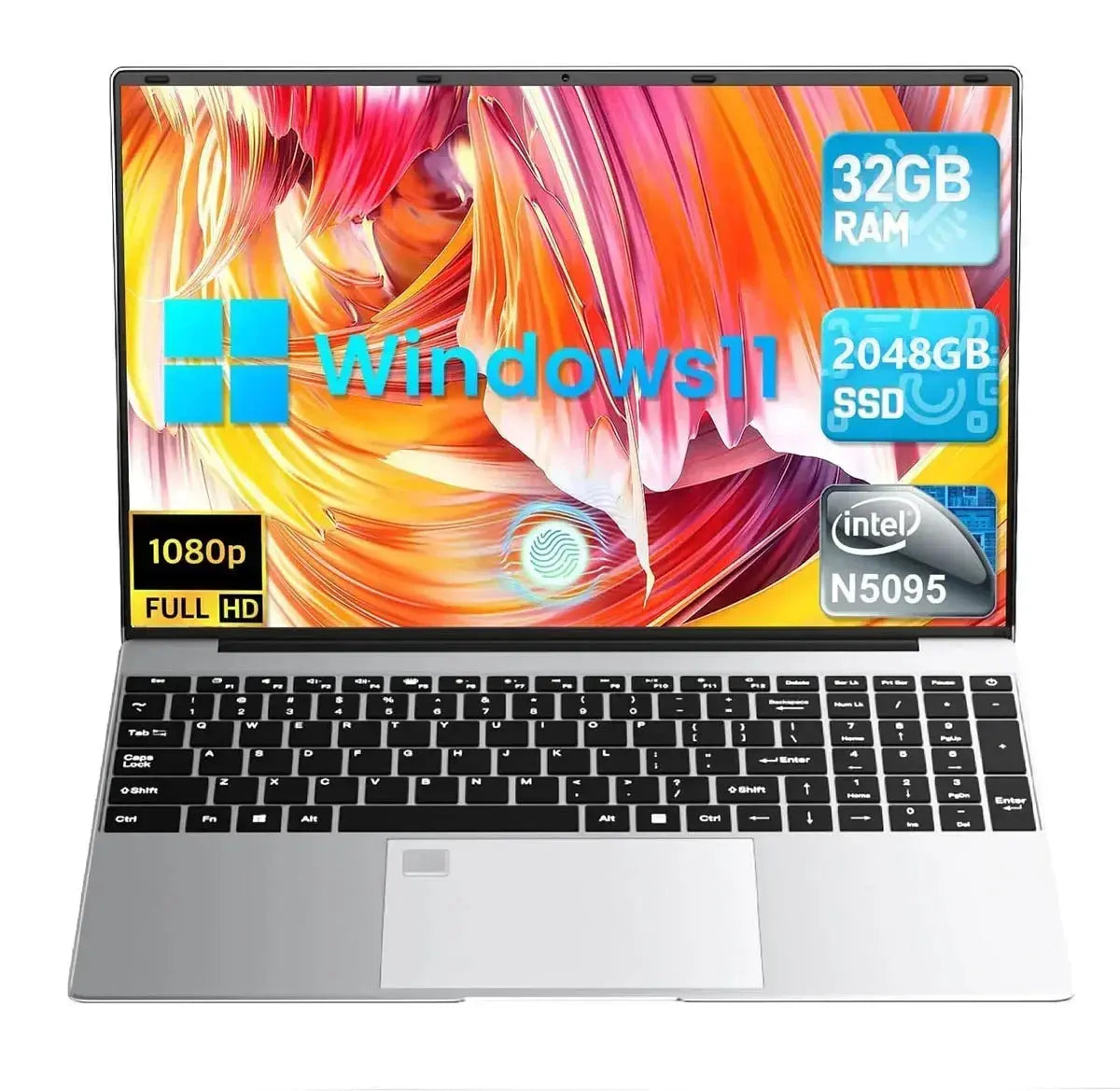 Portable Laptop 15.6" 32GB RAM 2TB SSD Windows 11 - Nisiowelt