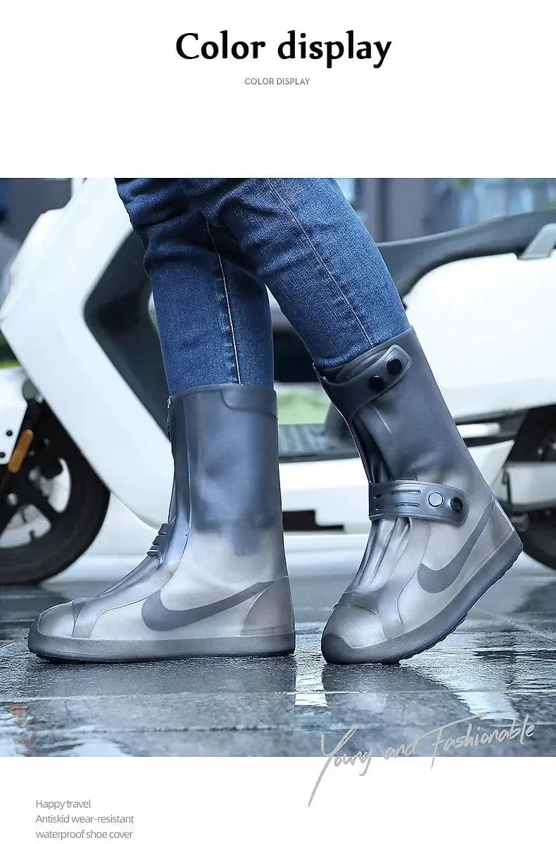 Waterproof  XXL Anti-Slip Rain Boot Covers - Nisiowelt