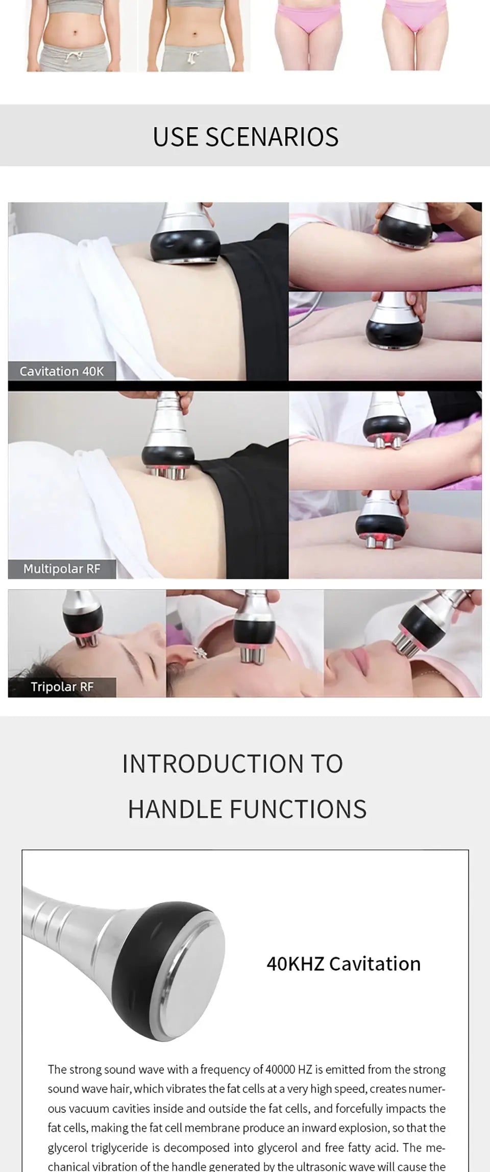 40K Cavitation Slimming Machine - Nisiowelt