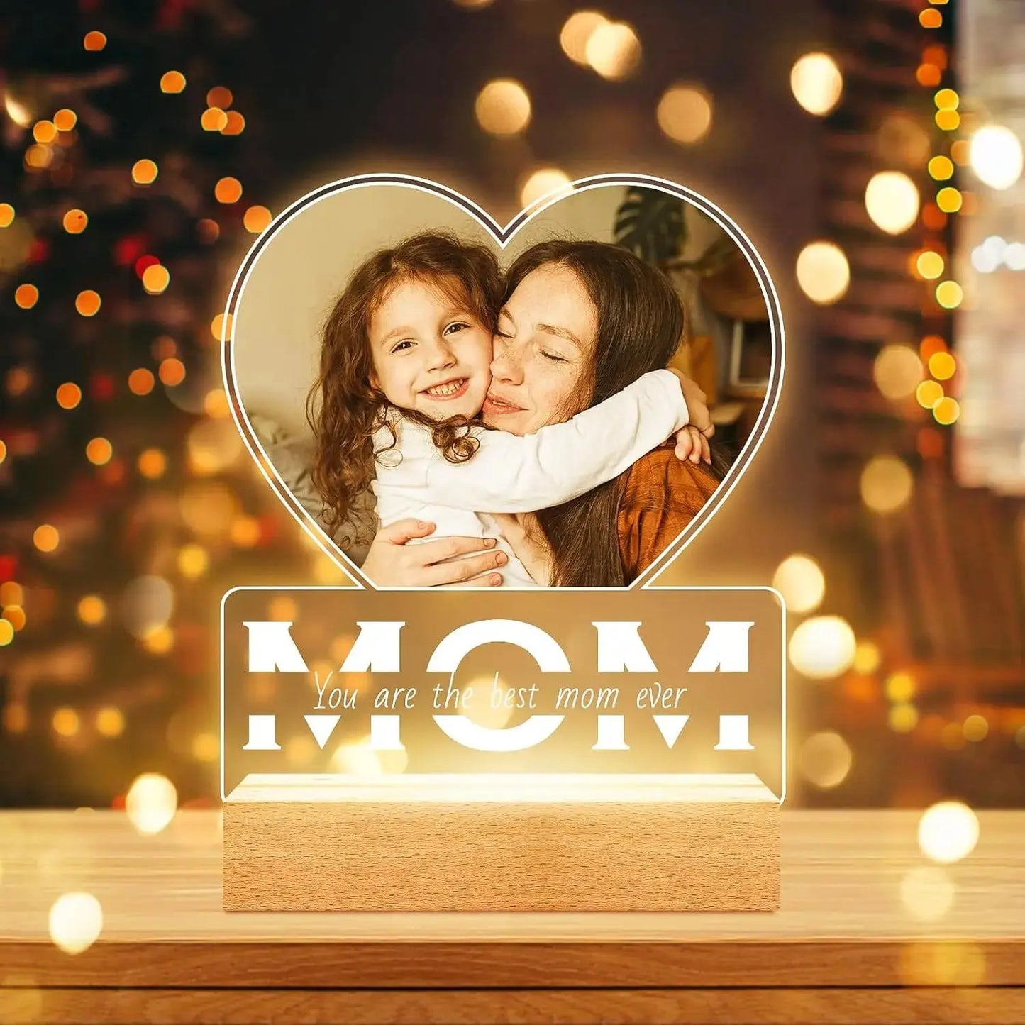 Custom Acrylic Photo Plaque with Light - Nisiowelt