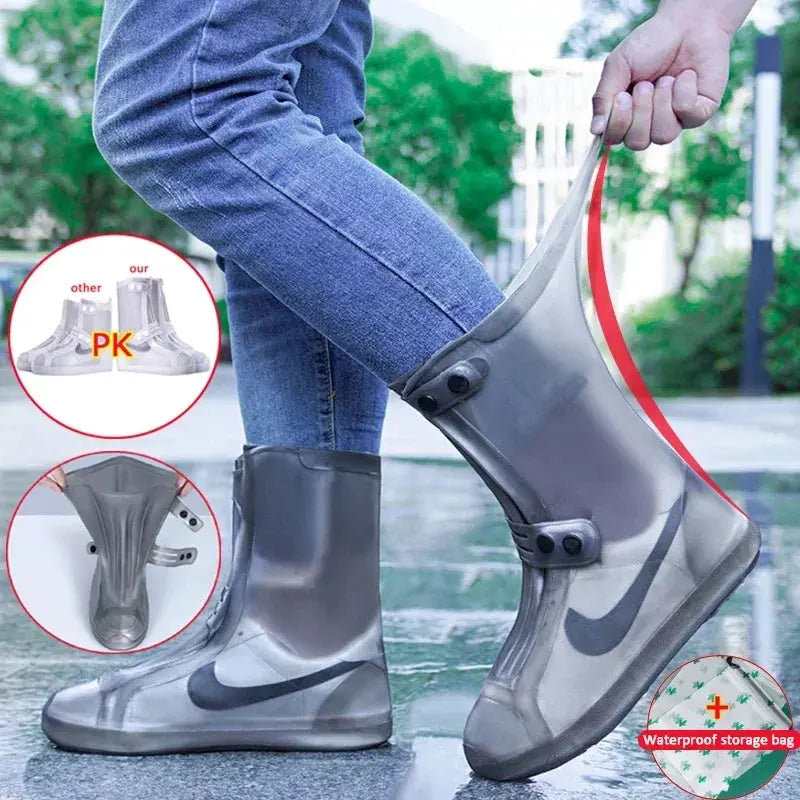 Waterproof  XXL Anti-Slip Rain Boot Covers - Nisiowelt