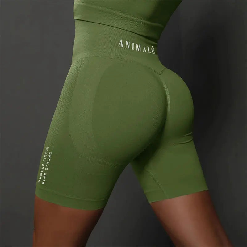 Animalu Women Push Up Seamless Shorts for Workout - Nisiowelt