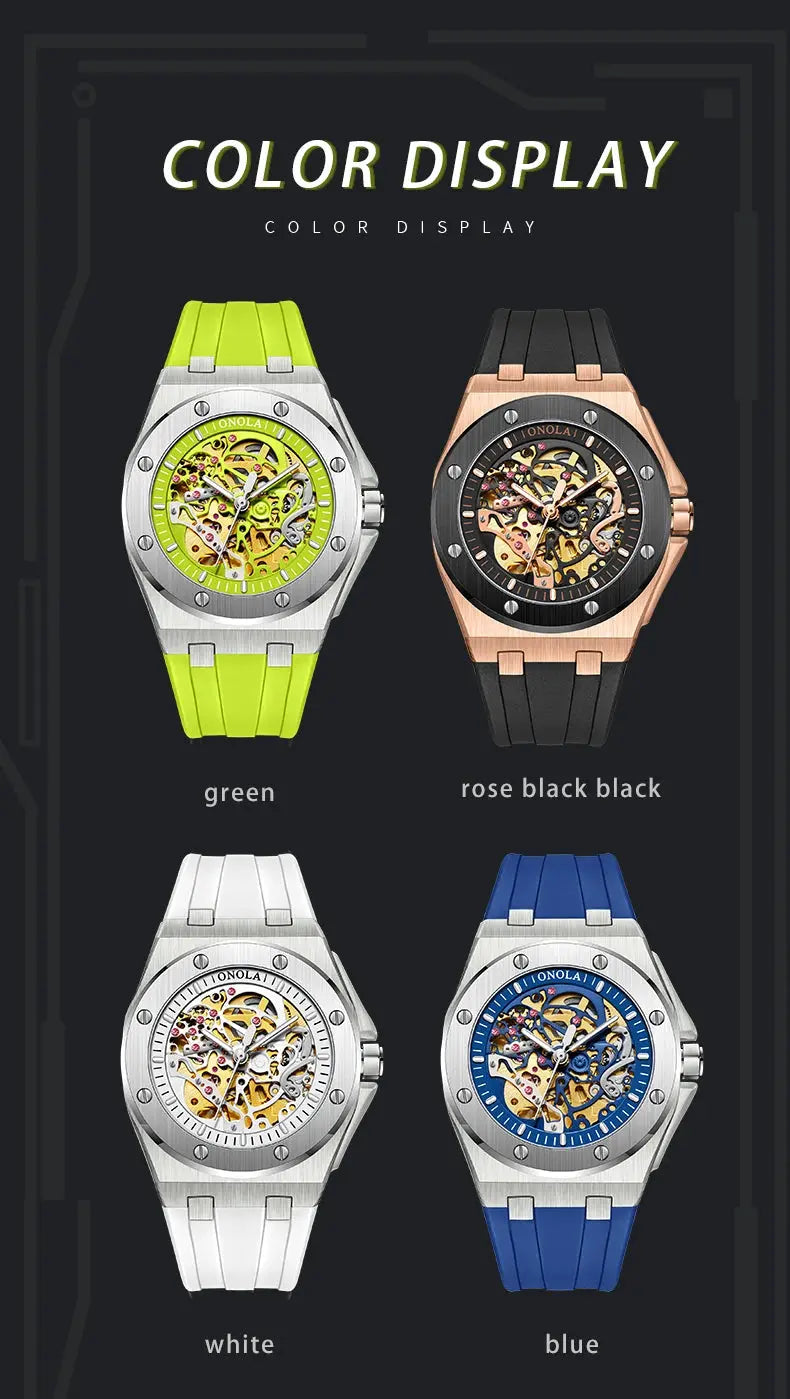 ONOLA Luxury Sports Automatic Watch - Nisiowelt