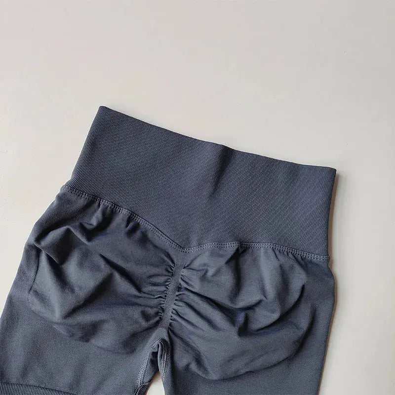 High-Waist Hip Lifting Sports Shorts - Nisiowelt