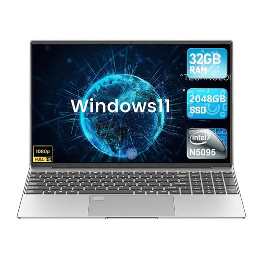 Portable Laptop 15.6" 32GB RAM 2TB SSD Windows 11 - Nisiowelt