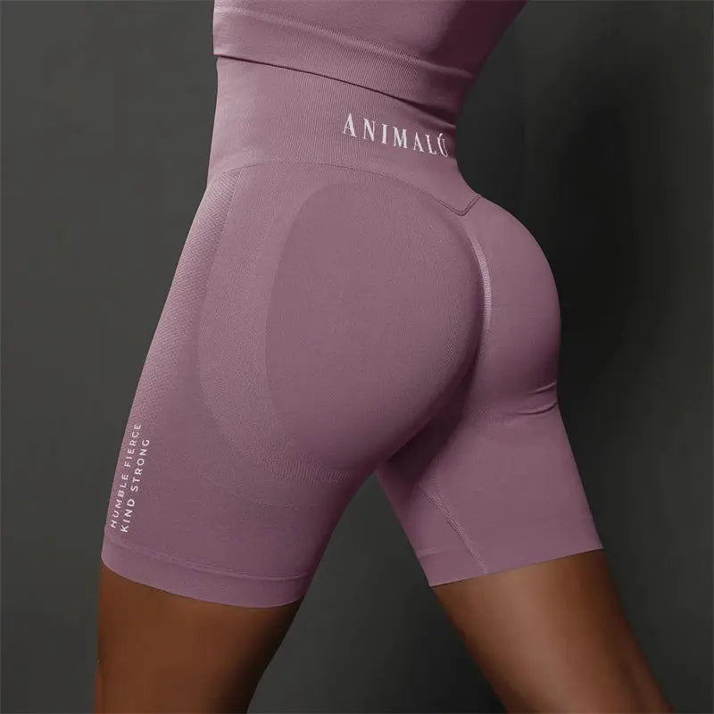 Animalu Women Push Up Seamless Shorts for Workout - Nisiowelt