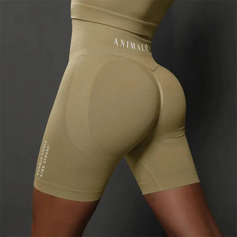 Animalu Women Push Up Seamless Shorts for Workout - Nisiowelt