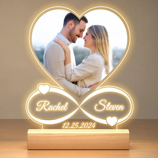 Custom Acrylic Photo Plaque with Light - Nisiowelt