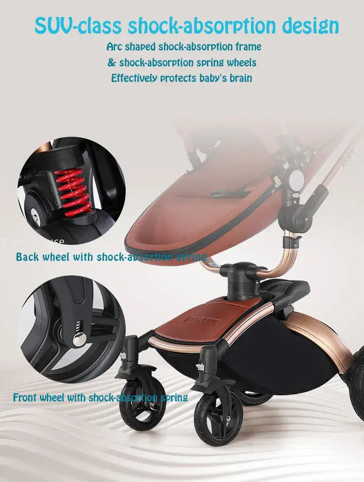 Stroller 3-in-1 Comfort & Practicality for Your Baby - Nisiowelt