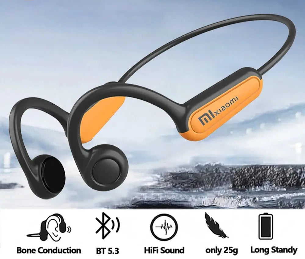 Bone Conduction Bluetooth 5.3 Sports Headphones Nisiowelt