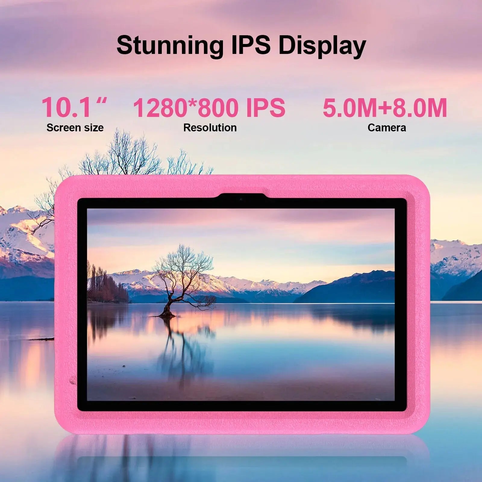 Tablet Infantil 10.1" Android 13, 12GB RAM, 128GB, 4G LTE Nisiowelt
