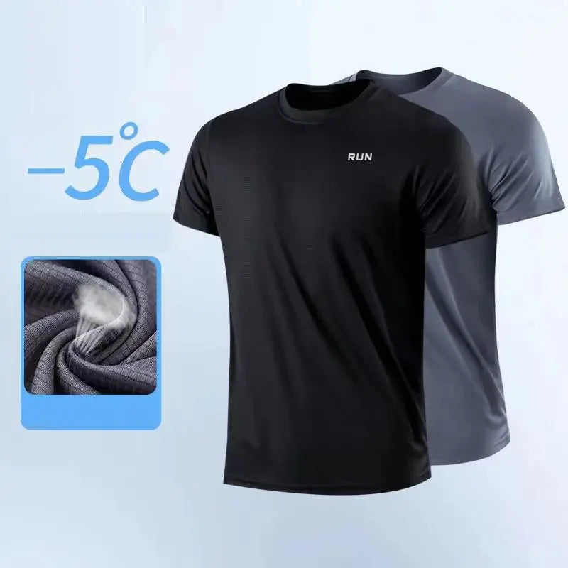 Men's Quick-Dry Gym T-Shirt Nisiowelt
