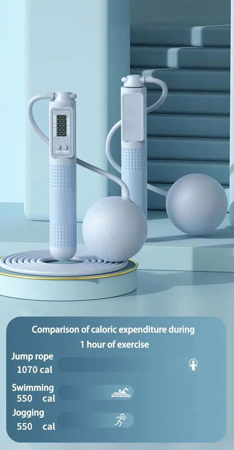 Smart Jump Rope with Calorie Counter - Nisiowelt
