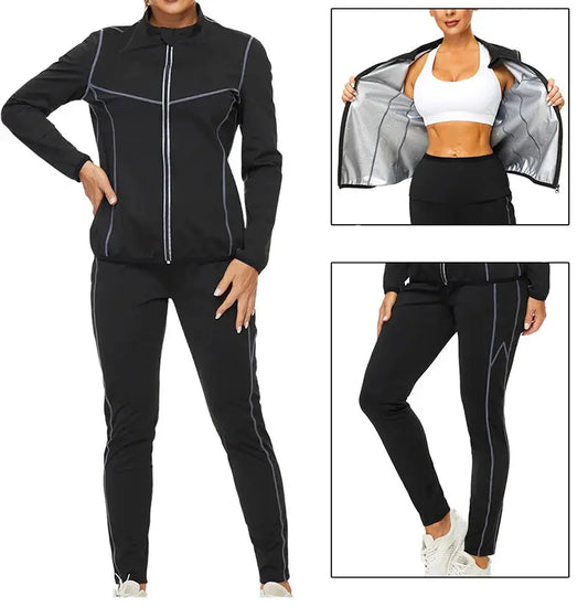 Women’s Sauna Suit SEXYWG – Sweat & Slim Fitness Set - Nisiowelt