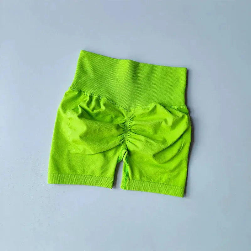 High-Waist Hip Lifting Sports Shorts - Nisiowelt
