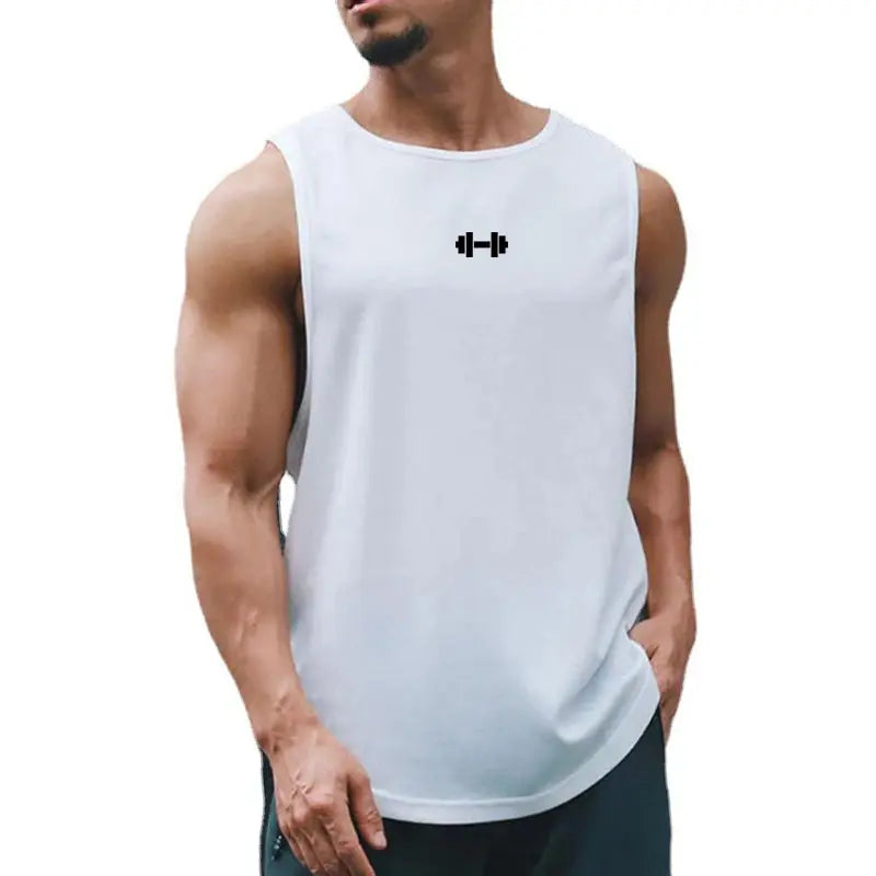 Men’s Summer Gym Tank Top – Quick-Dry & Loose Fit Nisiowelt