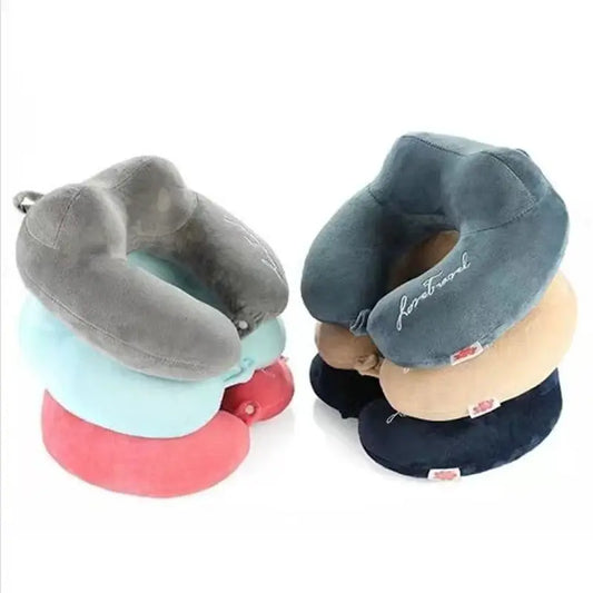 U-Shaped Memory Foam Neck Pillow – Soft Travel Support - Nisiowelt