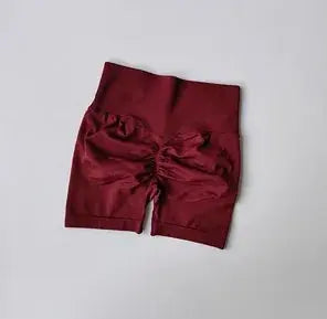 High-Waist Hip Lifting Sports Shorts - Nisiowelt
