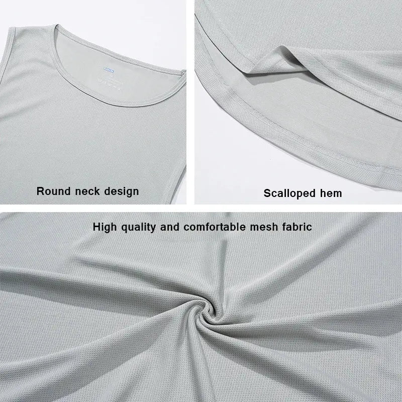Men’s Summer Gym Tank Top – Quick-Dry & Loose Fit Nisiowelt