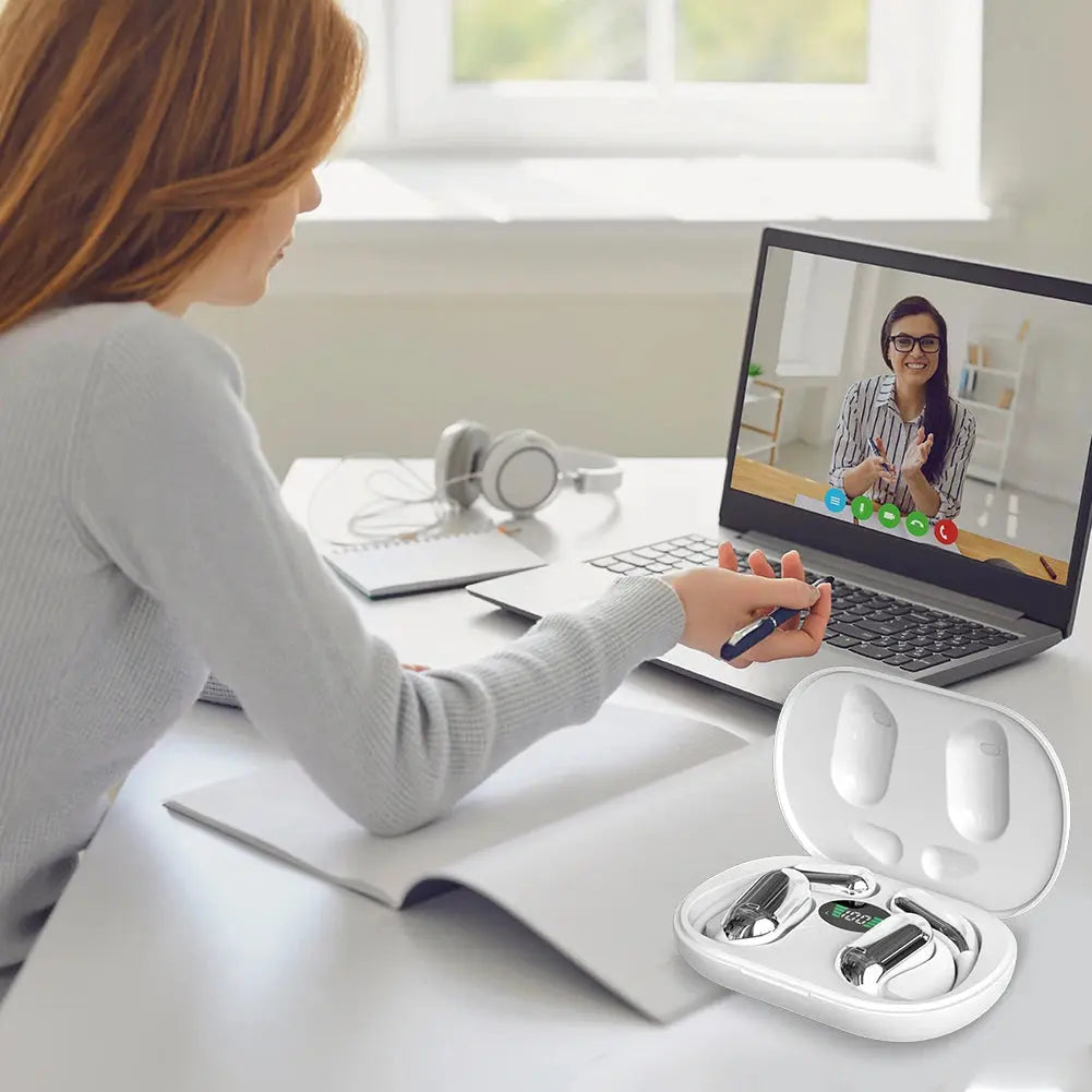 AI Translator Earbuds – 140 Languages, Noise Cancelling Bluetooth - Nisiowelt