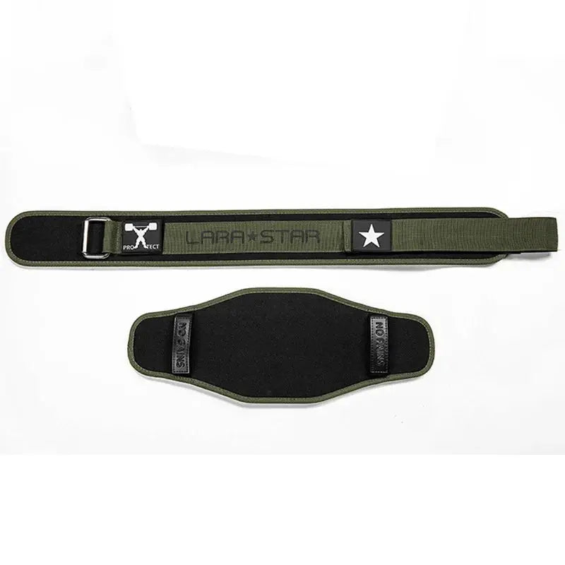 Men and Women Weightlifting Fitness Belt Training High Intensity Squat Deadlift Gym Nylon Waist Support Thickening For Back Nisiowelt