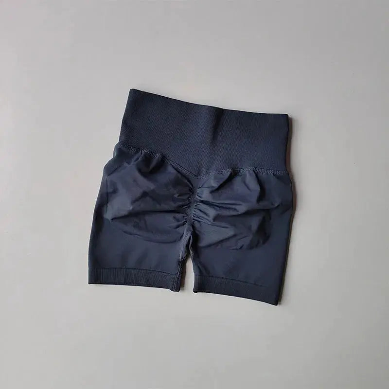High-Waist Hip Lifting Sports Shorts - Nisiowelt