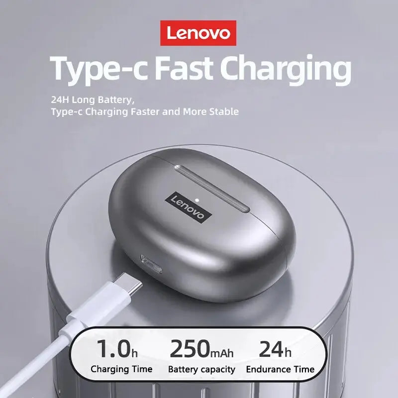 Lenovo LP5 Wireless Bluetooth Earbuds HiFi Waterproof with Mic - Nisiowelt