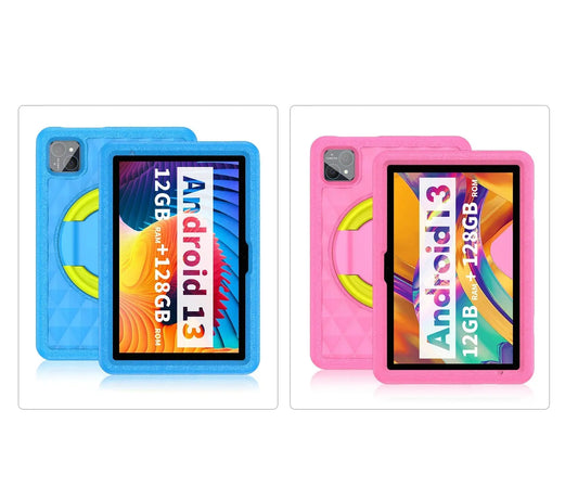 Tablet Infantil 10.1" Android 13, 12GB RAM, 128GB, 4G LTE Nisiowelt