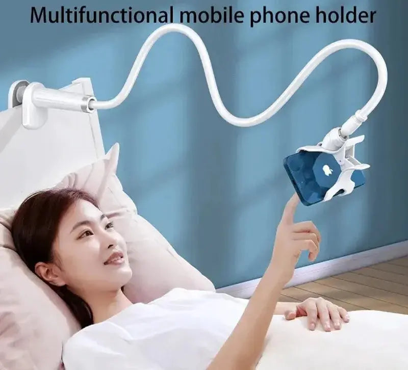 Flexible Clip Phone Holder 360° – Adjustable Bed & Desk Stand - Nisiowelt