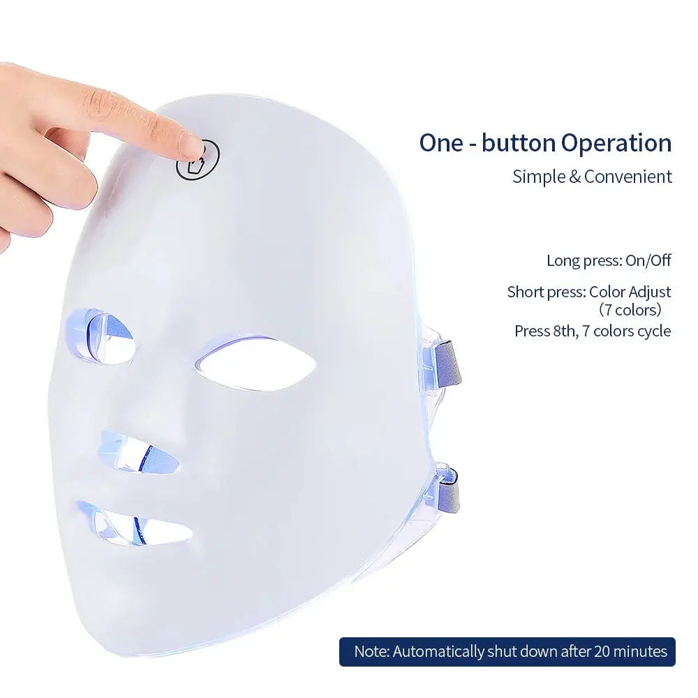 LED Face & Neck Beauty Massager - Nisiowelt