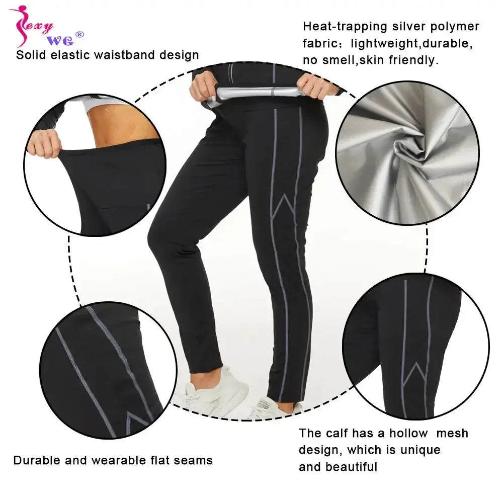 Women’s Sauna Suit SEXYWG – Sweat & Slim Fitness Set - Nisiowelt