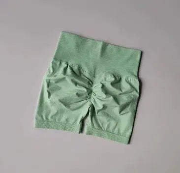 High-Waist Hip Lifting Sports Shorts - Nisiowelt