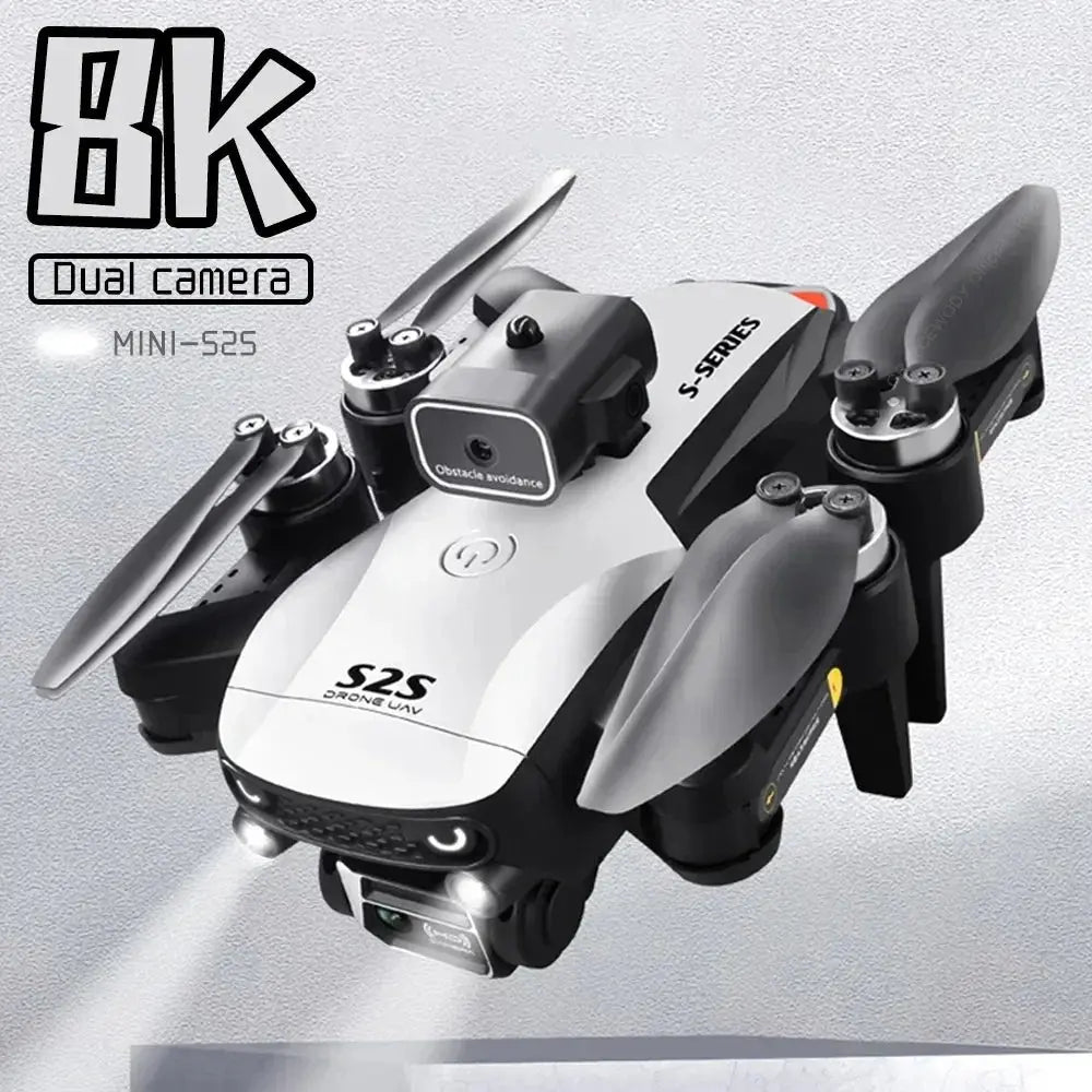 S2S Mini Drone 4K/8K Camera Foldable RC Quadcopter with Obstacle Avoidance Nisiowelt
