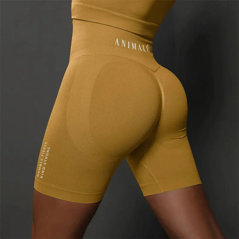 Animalu Women Push Up Seamless Shorts for Workout - Nisiowelt