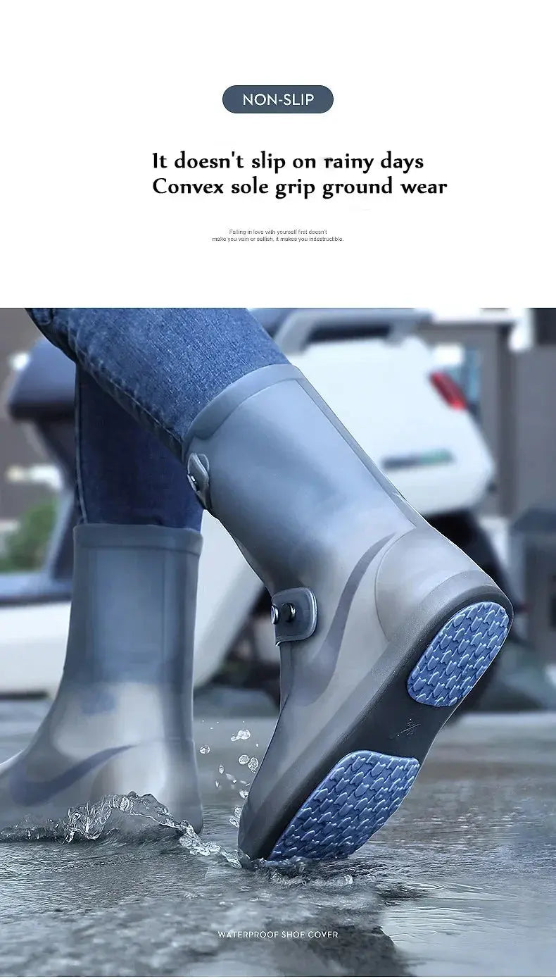 Waterproof  XXL Anti-Slip Rain Boot Covers - Nisiowelt