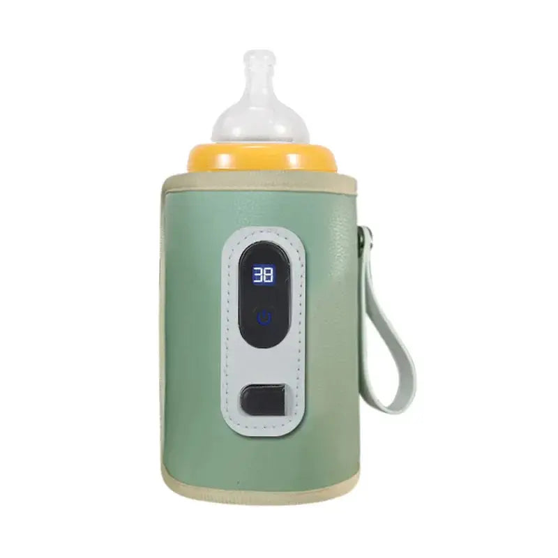 Portable Baby Milk Warmer with Digital Display & USB Heating Nisiowelt