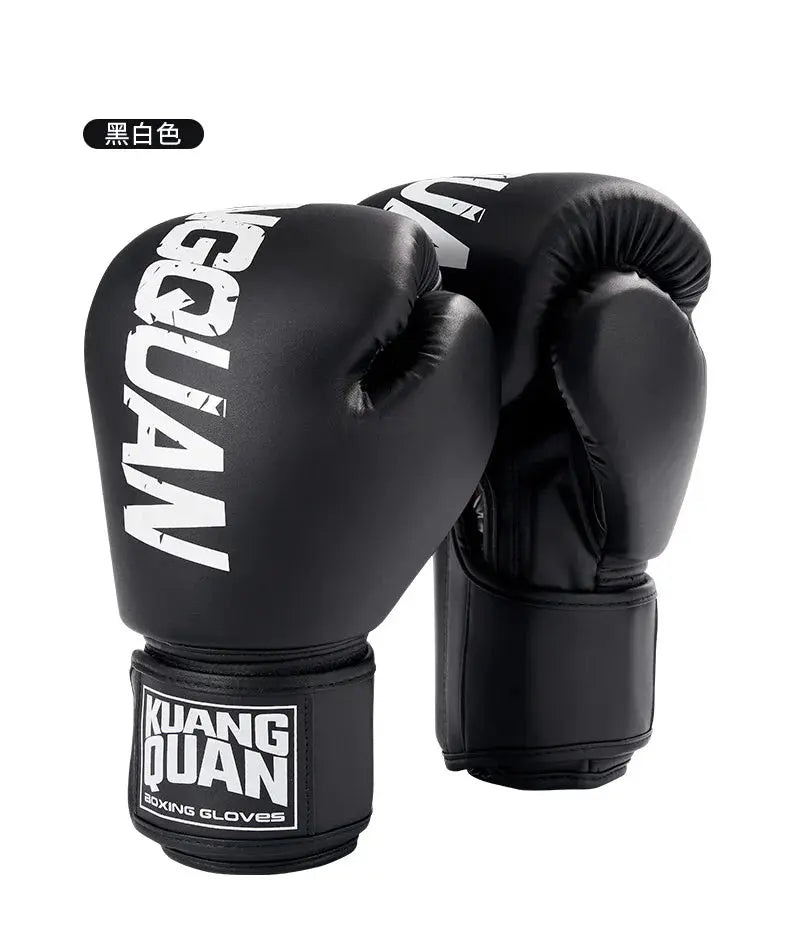 8/10/12/14/16oz Boxing Gloves Professional Adult Sanda Muay Thai Fighting Gloves Men and Women Training Sandbag Free Fight MMA Nisiowelt